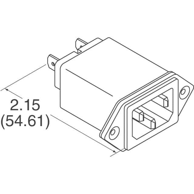 6609008-5 TE Connectivity Corcom Filters  Power Entry Modules (PEM)